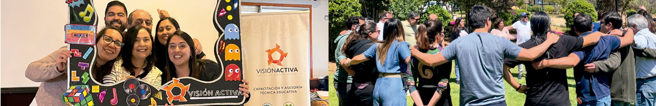 Soluciones Convivencia Escolar Equipo educativo participando en una jornada de trabajo colaborativo